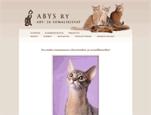 Tablet Screenshot of abys.fi